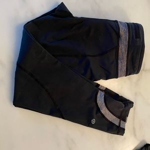 Lululemon cropped wunder under pant